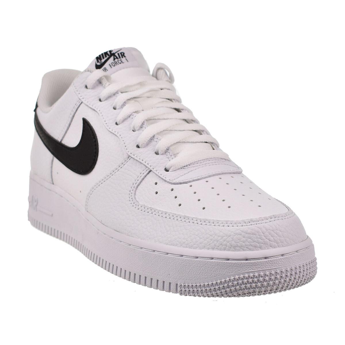 Nike Air Force 1 `07 Men`s Shoes White-black CT2302-100 - White-Black