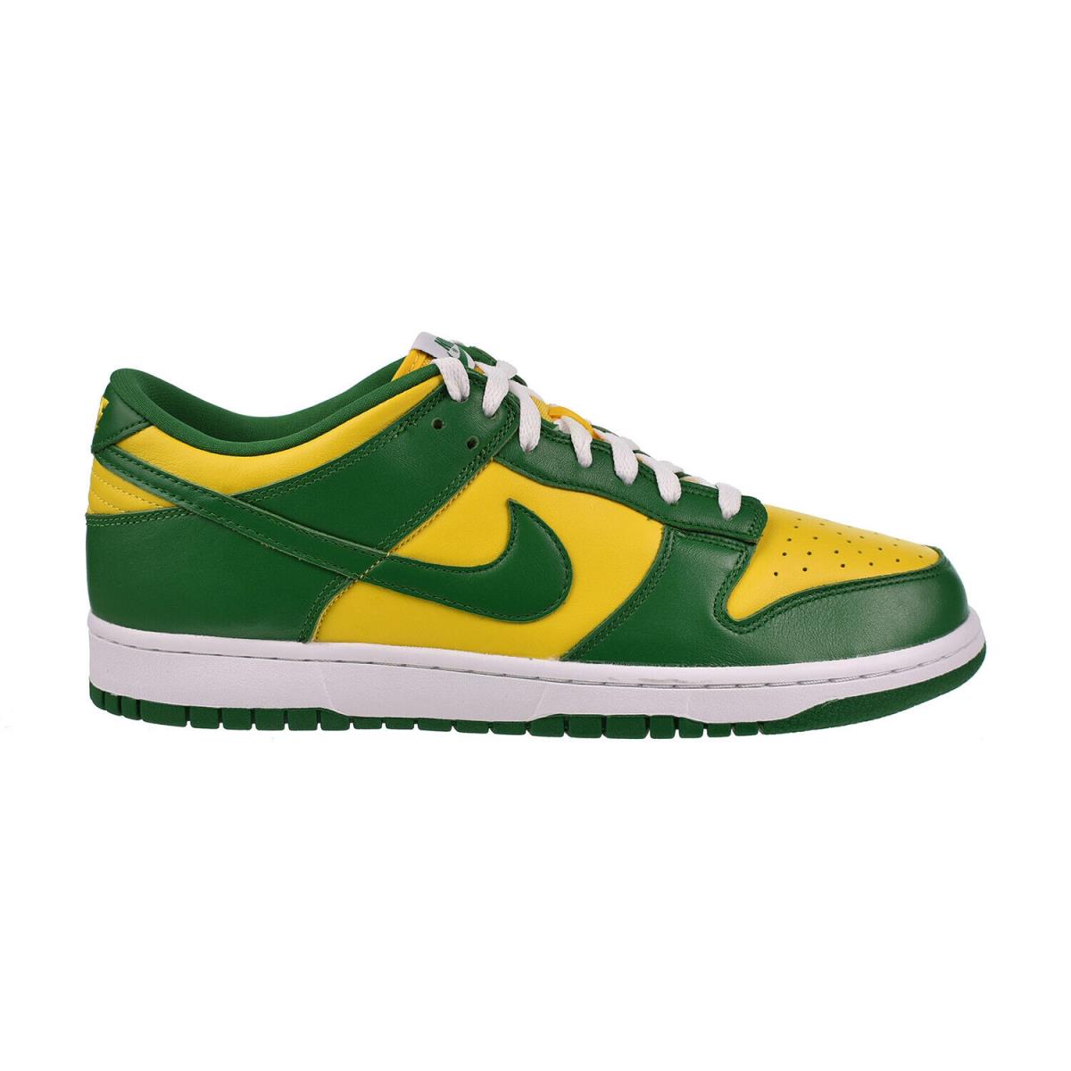 Nike Dunk Low SP Brazil Men`s Shoes Pine Green-varsity Maize CU1727-700 - Pine Green-Varsity Maize