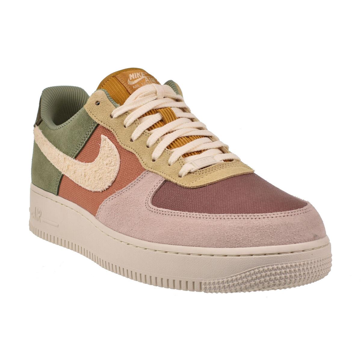 Nike Air Force 1 `07 LX Women`s Shoes Oil Green-terra Blush FZ3782-386 - Oil Green-Terra Blush