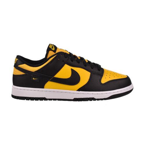 Nike Dunk Low Reverse Goldenrod Men`s Shoes Black-university Gold FZ4618-001 - Black-University Gold