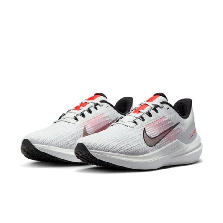 Men Nike Air Winflo 9 Running Training Shoes Photon Dust/black/white DD6203-009 - Photon Dust/Black/White