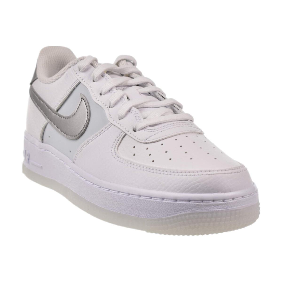 Nike Air Force 1 GS Big Kids` Shoes White-pure Platinum FV3981-100 - White-Pure Platinum