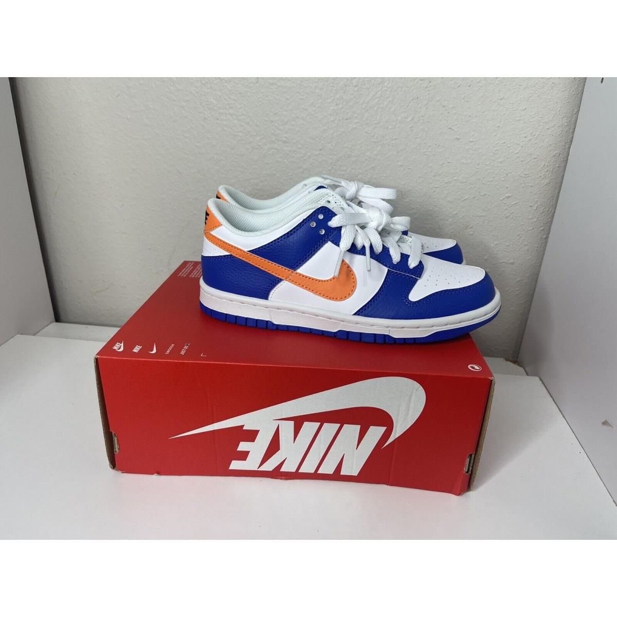 Nike Dunk Low GS Knicks FN7783 400 Youth Size 4 Womens Size 5.5 SporTipTop