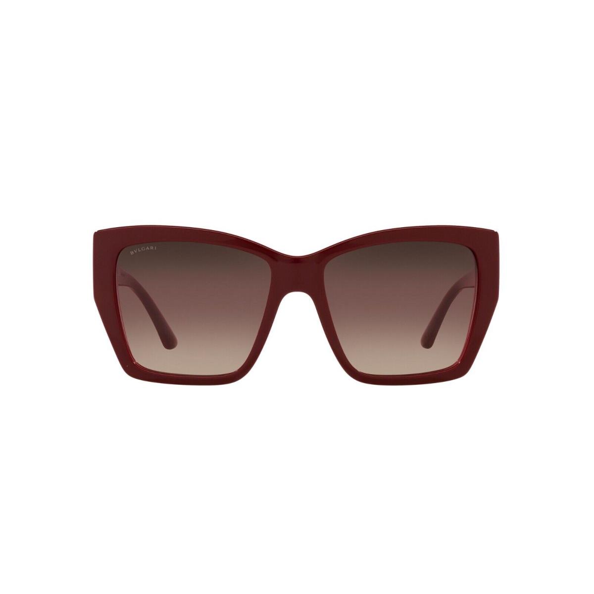 Bvlgari BV 8260 Burgundy/brown Violet Shaded 5469/E2 Sunglasses