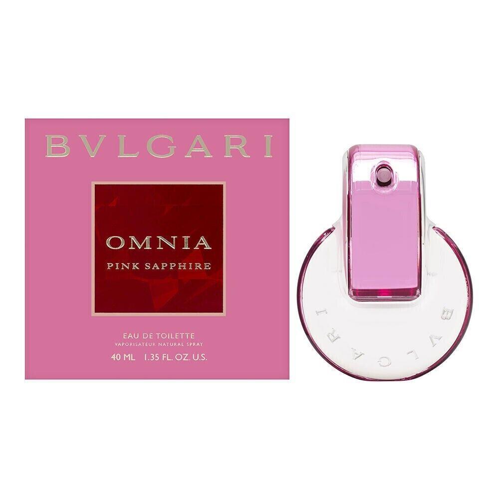 Bvlgari Omnia Pink Sapphire 1.3 Eau DE Toilette Spray Women Perfume Bent Box