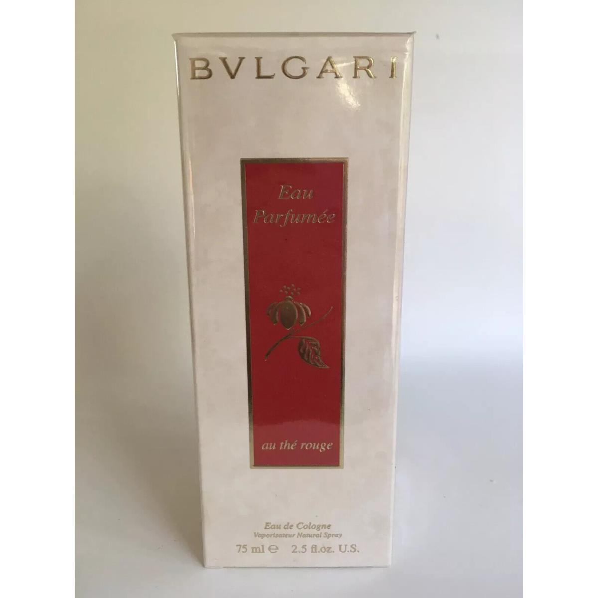 Bvlgari Eau Parfumee AU The Rouge 2.5oz Edc Women Box 1 Free Perfume