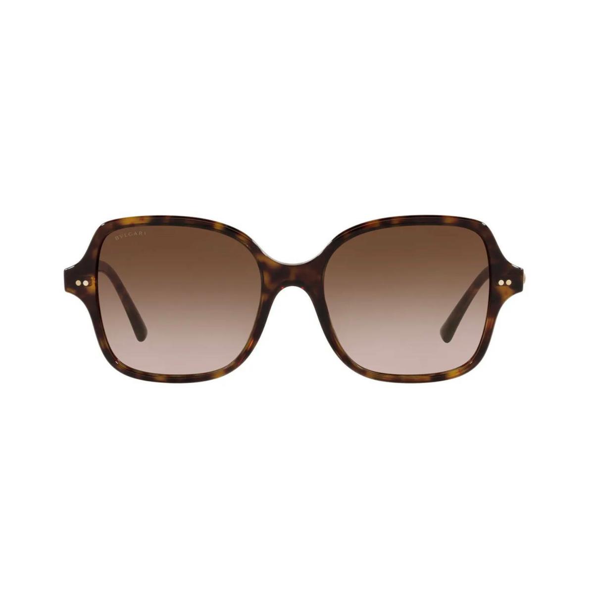 Bvlgari BV 8239 Dark Havana/brown Shaded 504/13 Sunglasses