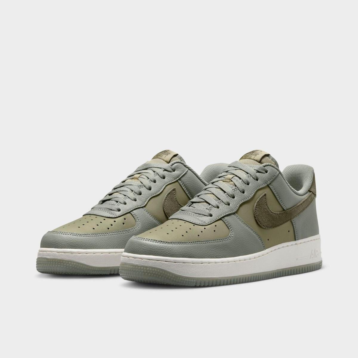 Nike Air Force 1 `07 LV8 Casual Shoes Brown / Olive Sz 13 FJ4170 002 - Brown