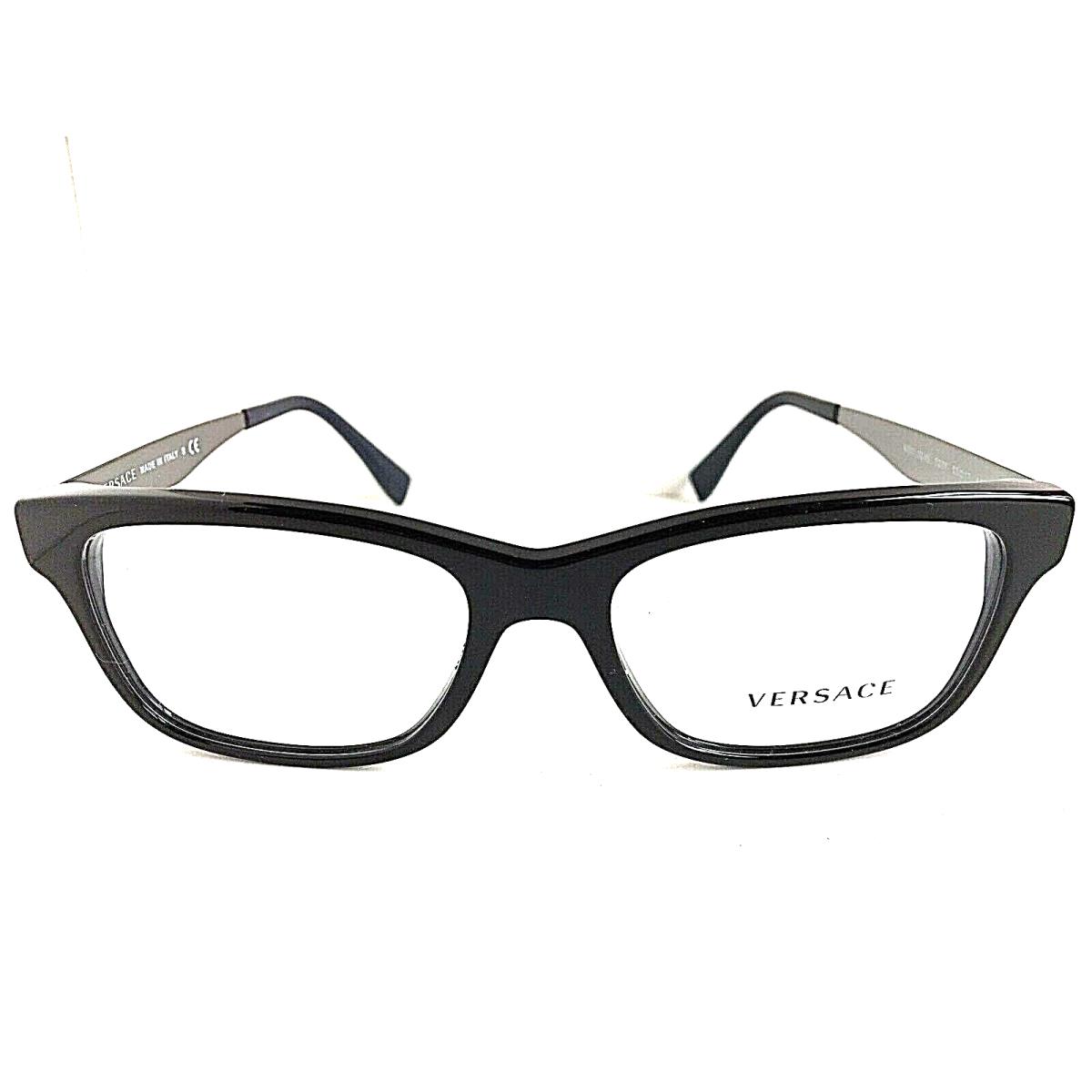 Versace Mod. 4532 3852 Black 55mm Men`s Eyeglasses Frame Italy 9