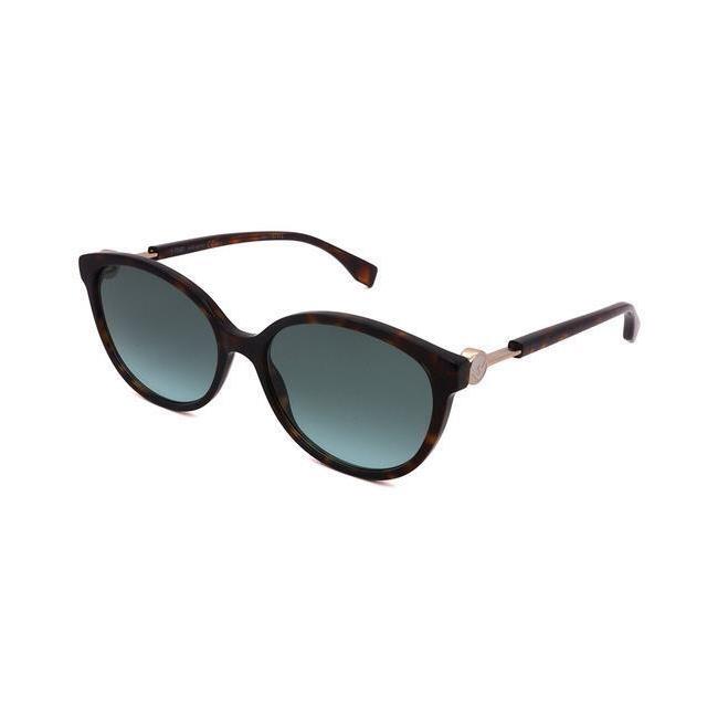 Fendi 0373S-086EQ-57 (no Case) 0373S-086EQ-57 NO Case Tortoise Shell Sunglasses