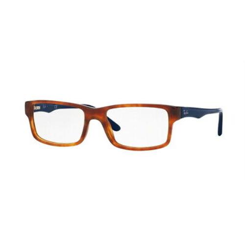 Ray Ban RX5245-5609-54 Brown Blue Eyeglasses