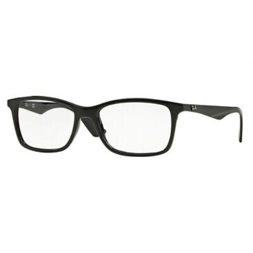 Ray Ban RX7047-2000-56 Black Eyeglasses