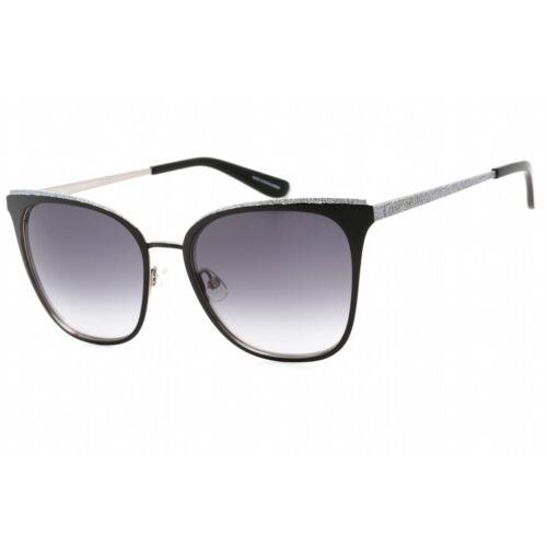 Juicy Couture Women`s Sunglasses Matte Black Cat Eye Frame JU 609/G/S 0003 9O
