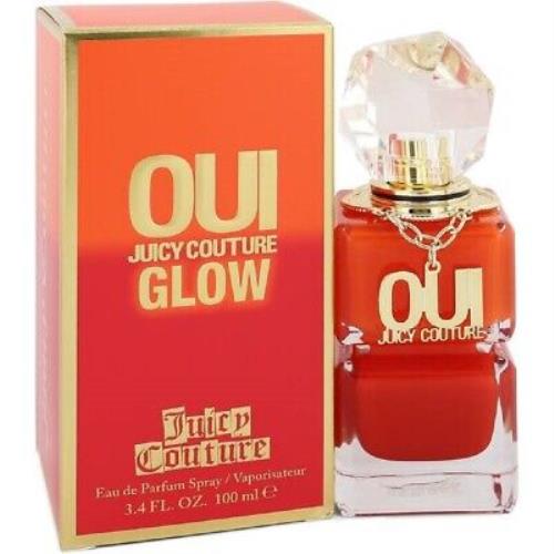 Oui Glow Juicy Couture 3.4 oz / 100 ml Eau de Parfum Edp Women Perfume