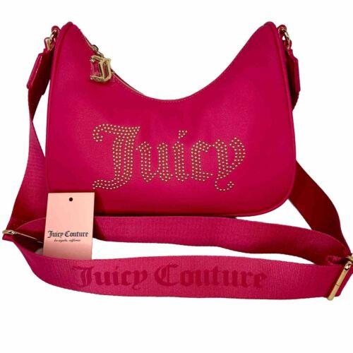 Juicy Couture Hot Pink Flash Obsession Crossbody Bag