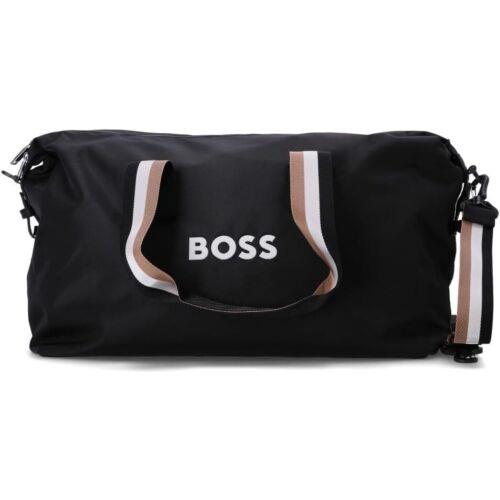 Hugo Boss Men Catch 3.0 Holdall Bag Detachable Strap Black-001 OS