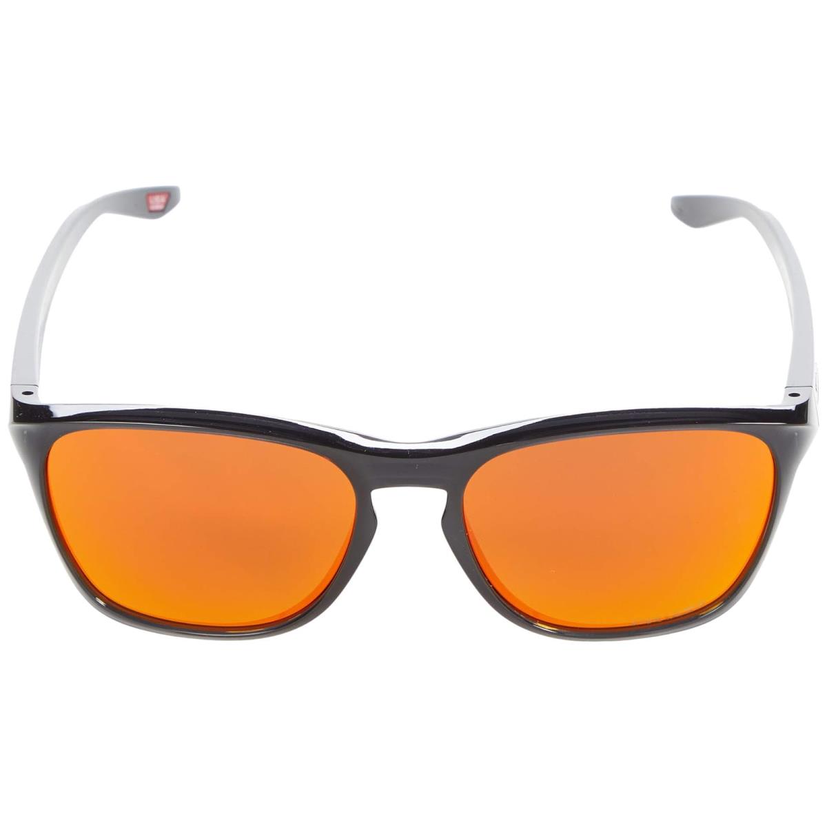 Man`s Sunglasses Oakley 56 mm Manorburn - Black Ink/Prizm Ruby, Frame: Multicolor