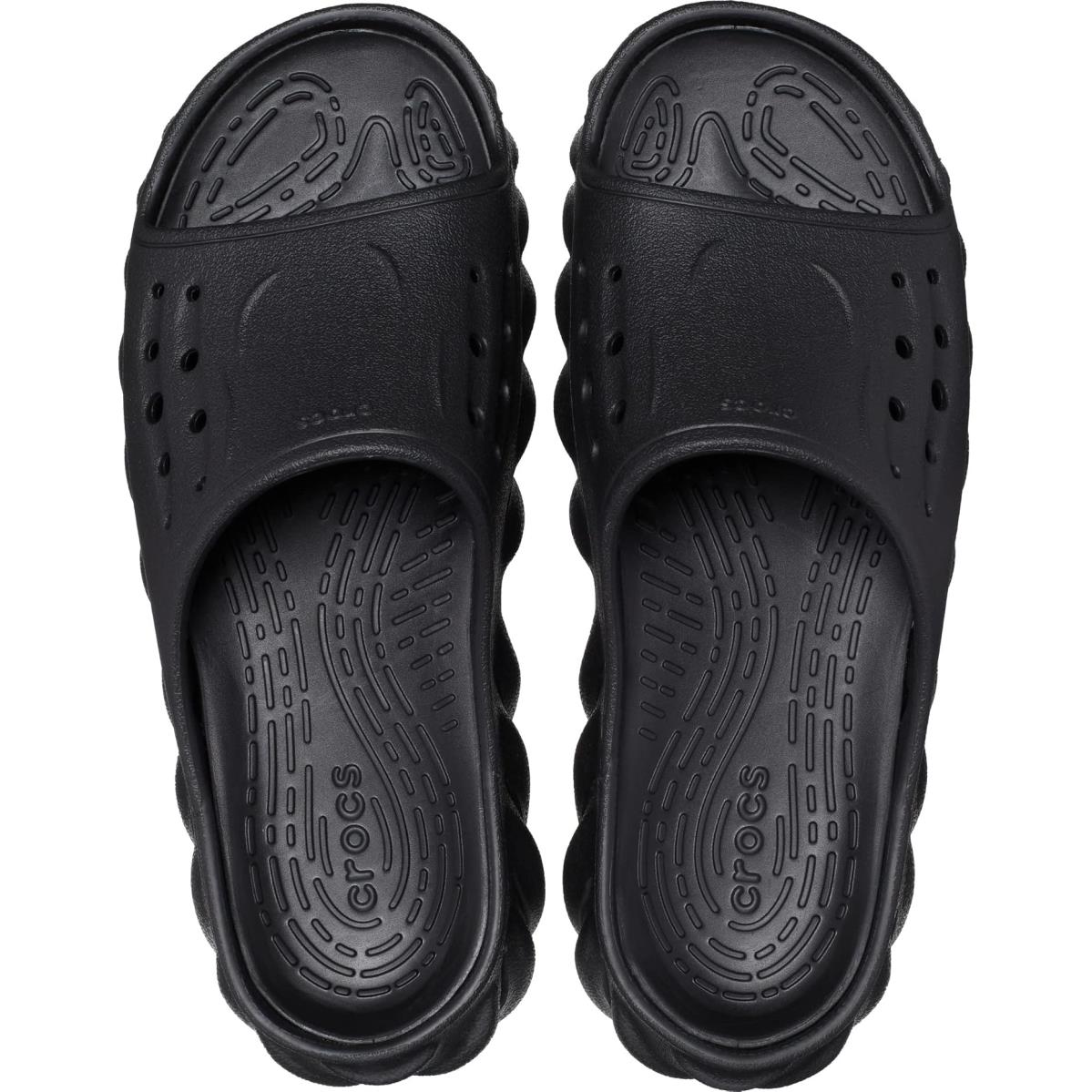 Unisex Sandals Crocs Echo Slide - Black