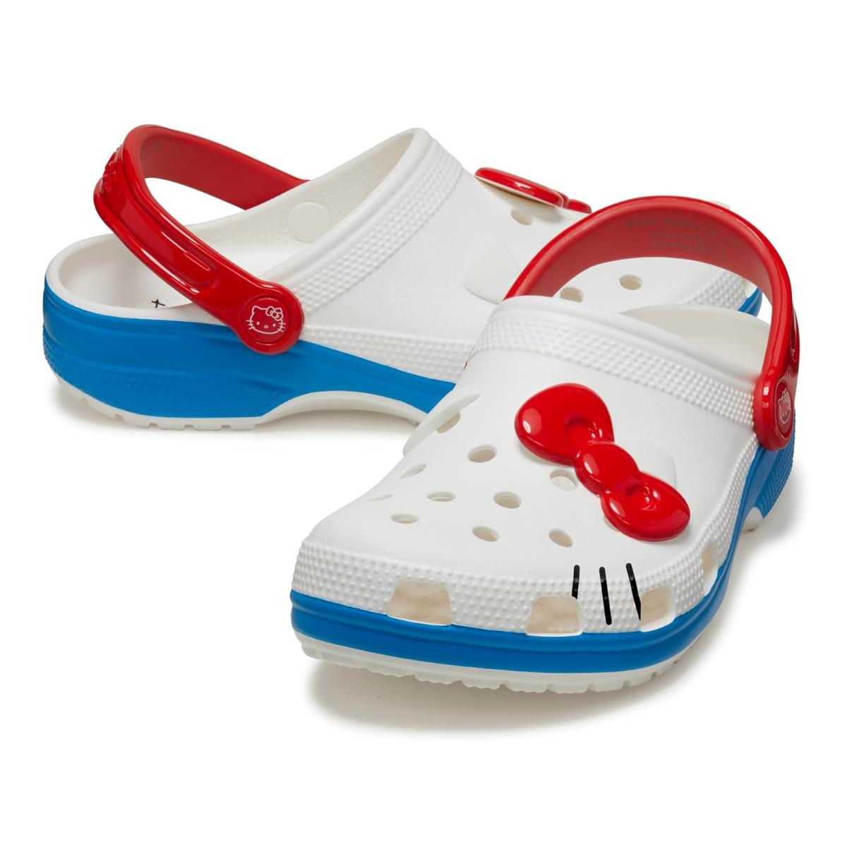 Unisex Clogs Crocs Hello Kitty I Am Classic Clog White