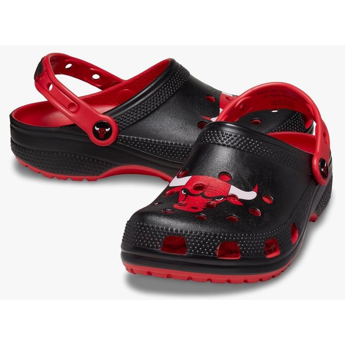 Crocs Nba Chicago Bulls Classic Clogs Unisex Size M7/ W9