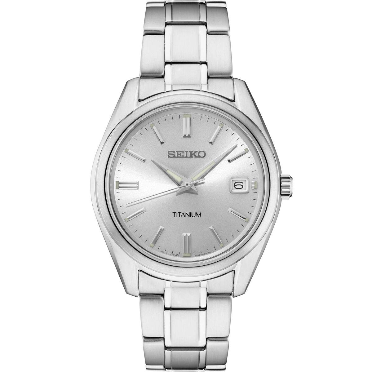 Seiko Essentials Quartz Silver Dial Men`s Watch SUR369P1