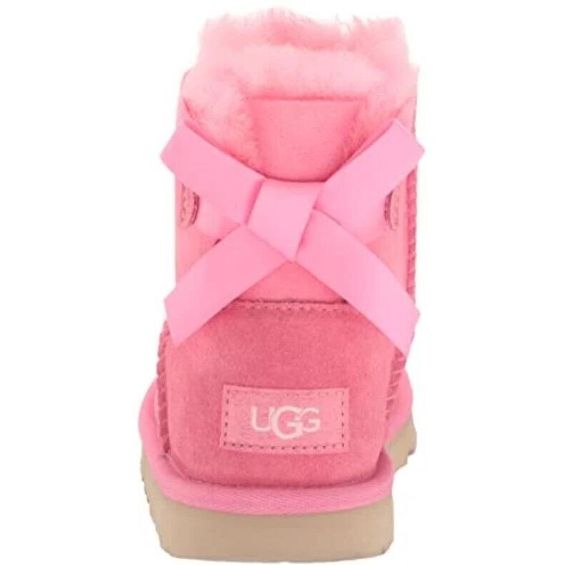 Ugg Kids Mini Bailey Bow II 1017397T-PA Toddler Girls Shoes Size 7 - Pink