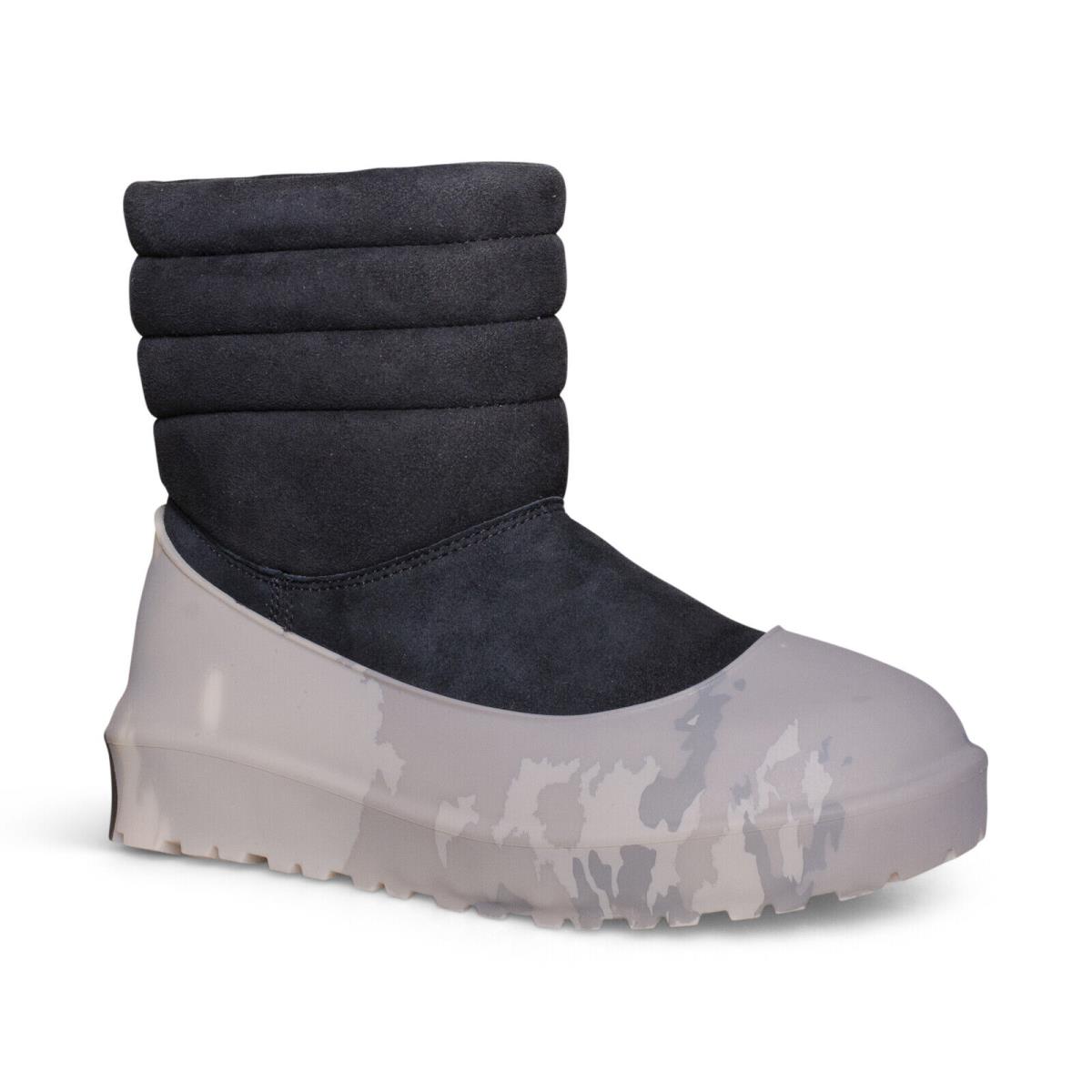 Ugg X Stampd Classic Pull ON Black Suede All Gender Boots Size US M12/W13