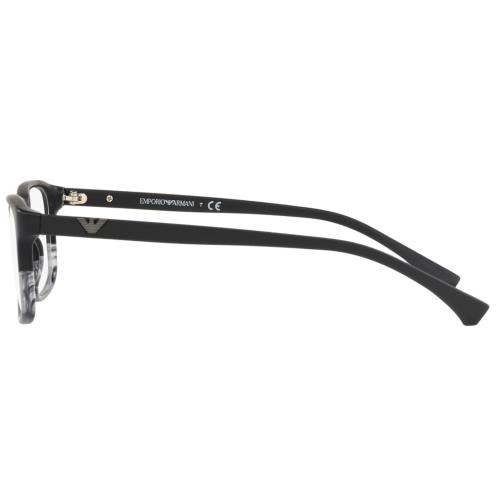 Emporio Armani Eyeglasses EA 3098-5566 Black W/demo Lens 53mm