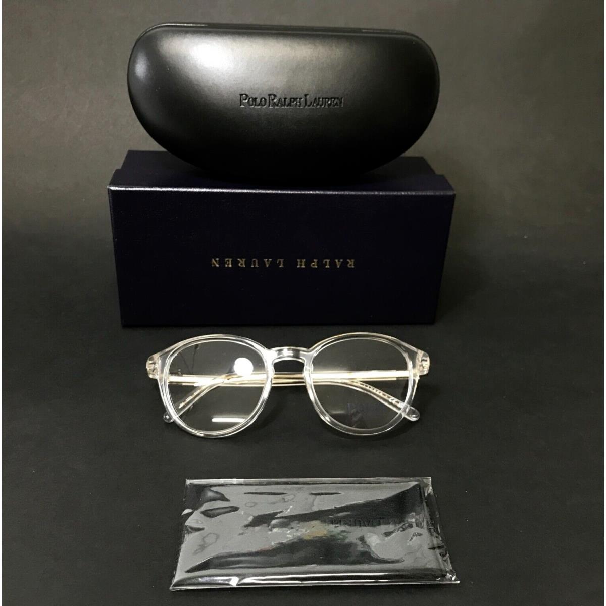 Polo Ralph Lauren Eyeglasses Frames PH2252 5331 Clear Gold Round 50-20-140