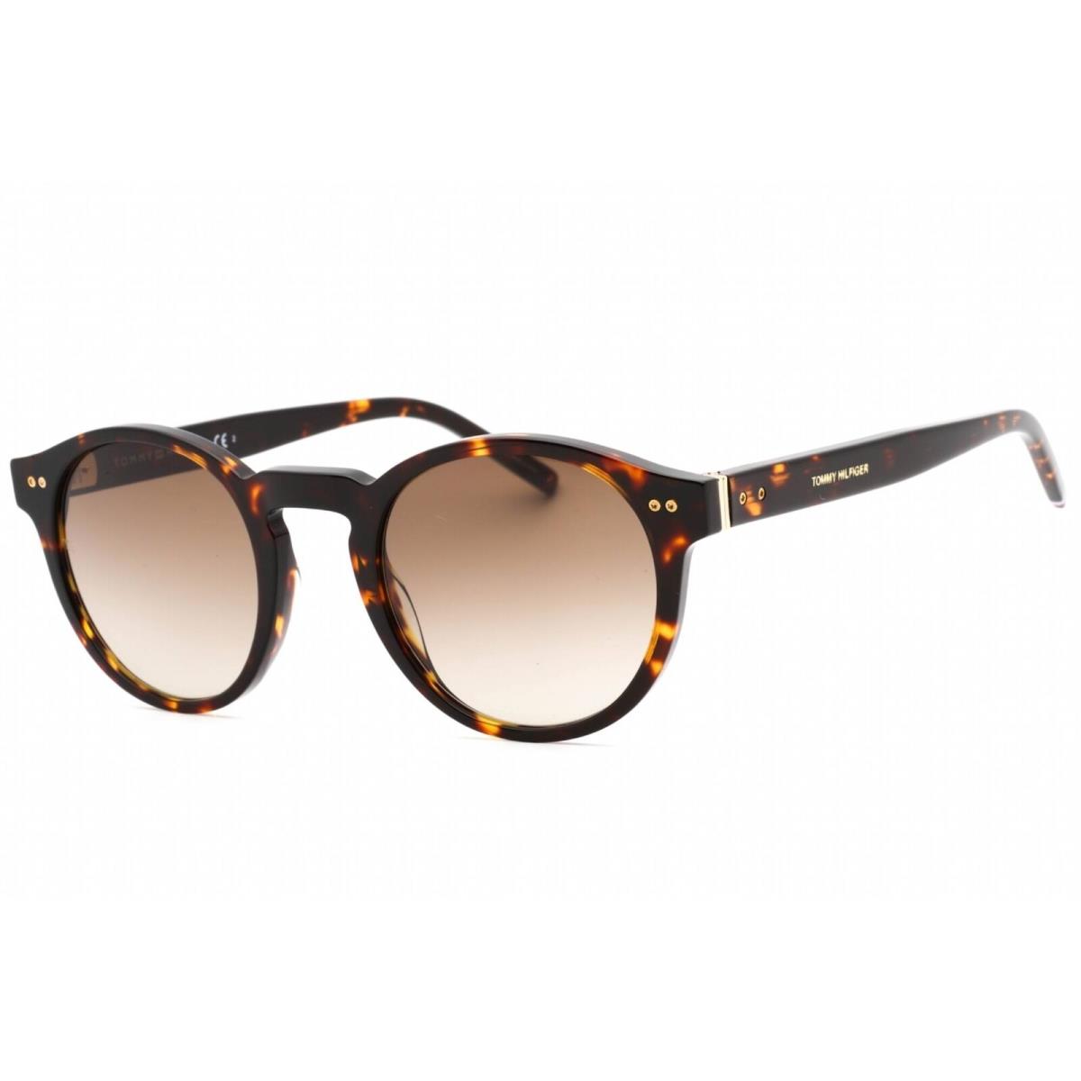 Tommy Hilfiger Men`s Sunglasses Havana Full Rim Round Frame TH 1795/S 0086 HA