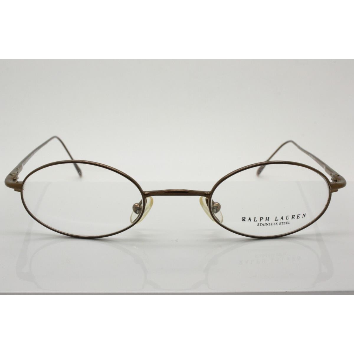 Polo Ralph Lauren RL 659 K1G Brown Stainless Steel Eyeglasses 44-22-135 mm