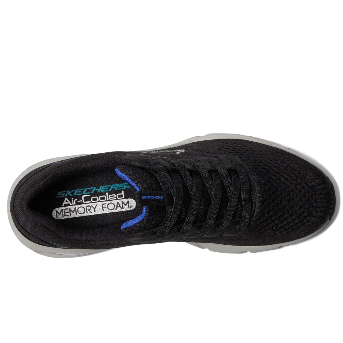 Man`s Sneakers Athletic Shoes Skechers Skech Air Ventura - Black/Blue