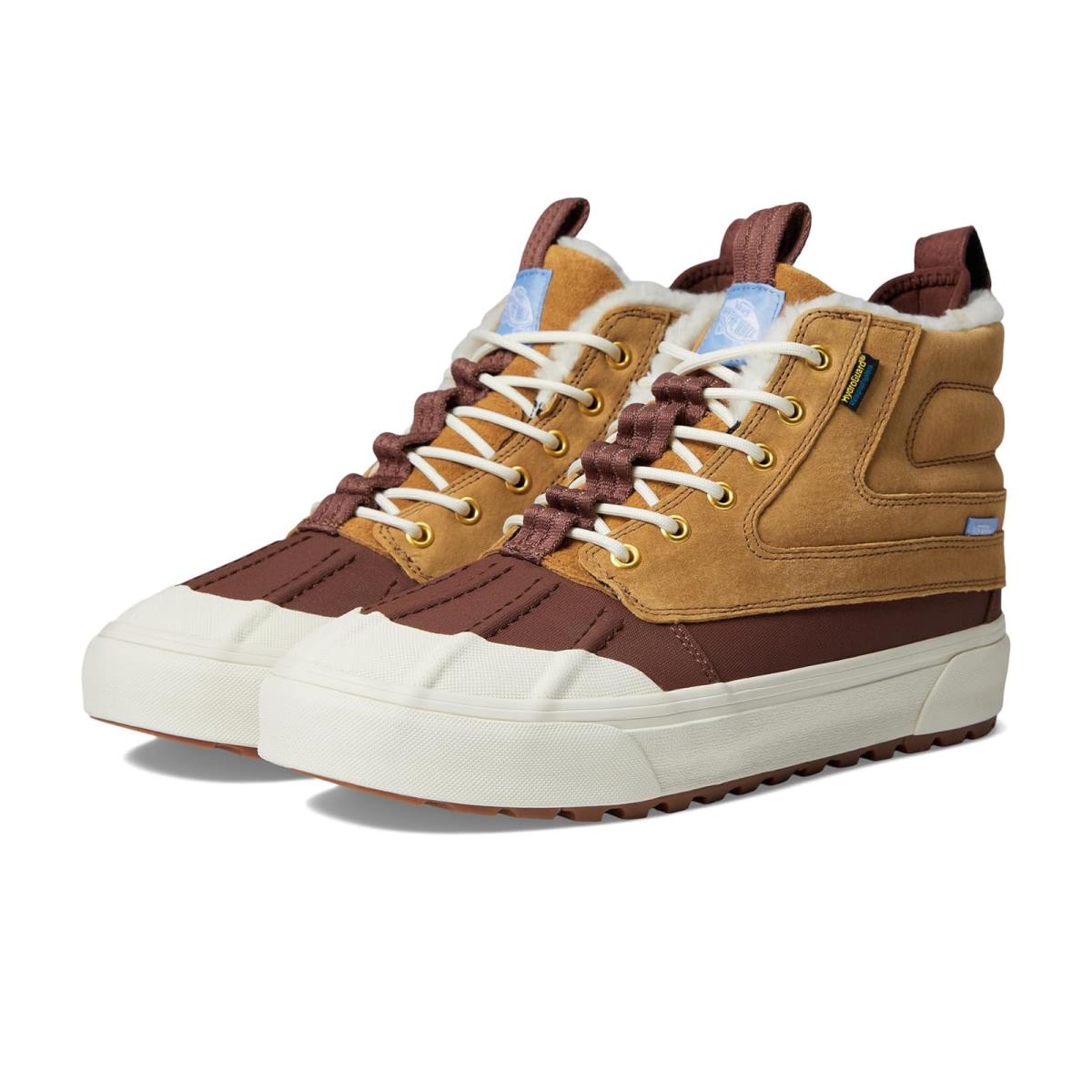 Unisex Sneakers Athletic Shoes Vans Sk8-Hi Del Pato Mte-2 Wood Thrush