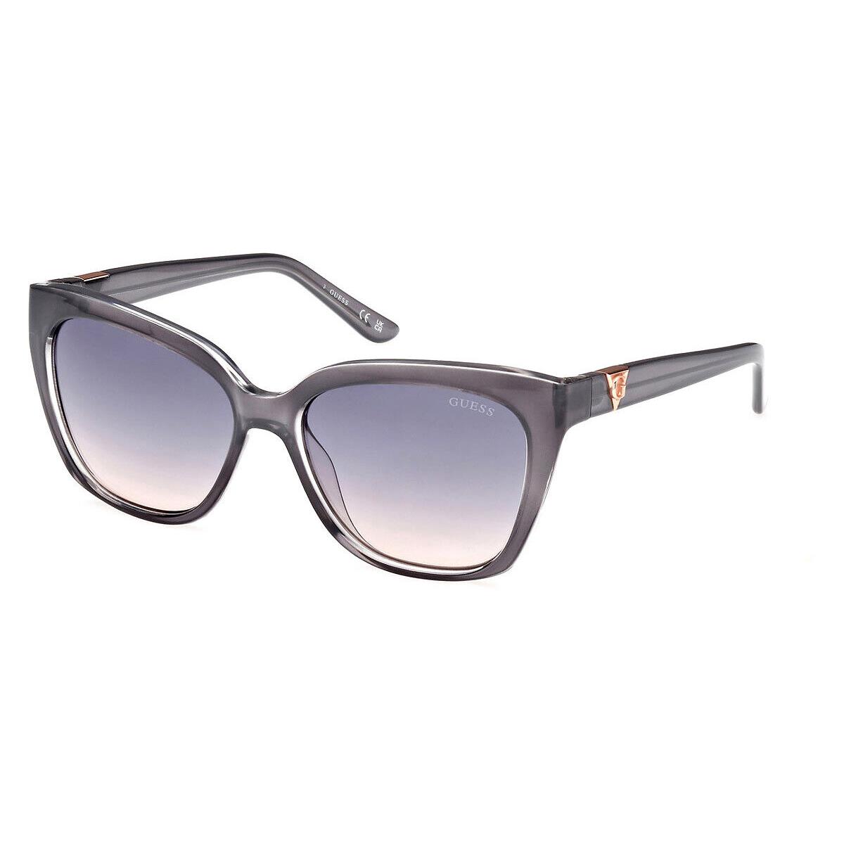 Guess GU7878 Sunglasses Gray/other Gradient Blue 55mm