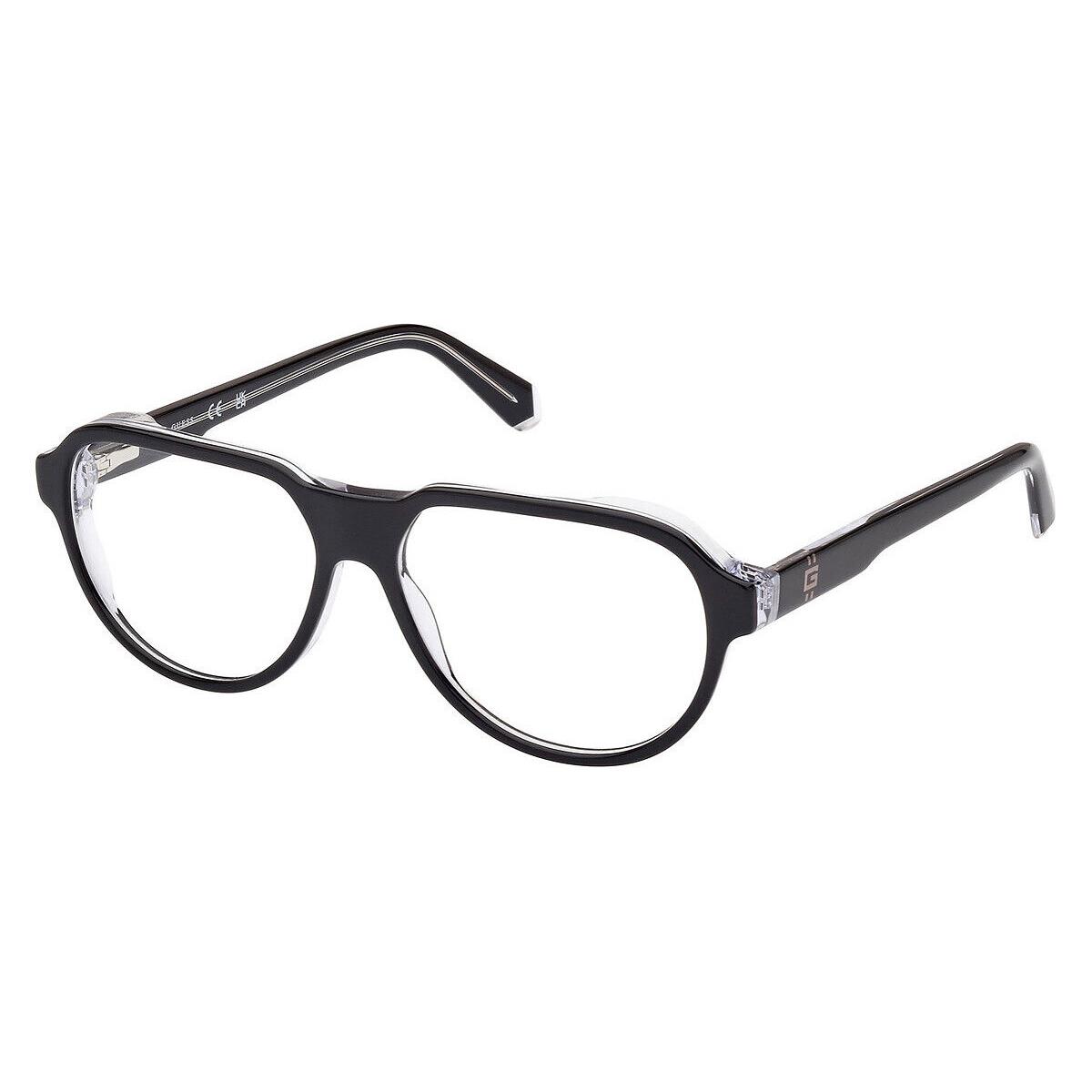 Guess GU50090 Eyeglasses Men Black/other 56mm