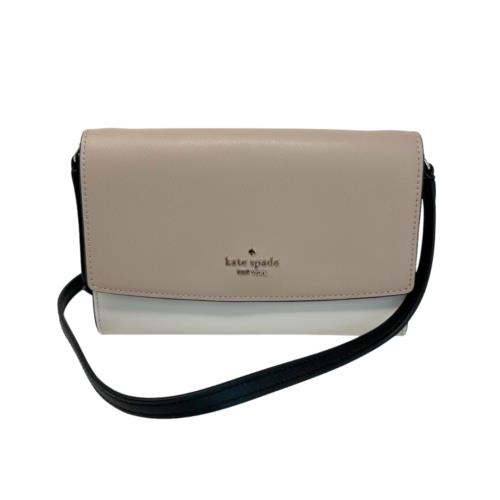 Kate Spade New York Perry Leather Crossbody Warm Beige New