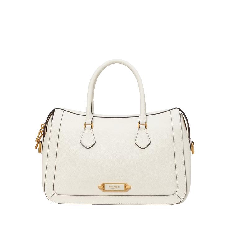 Kate Spade Gramercy Medium Satchel Crossbody - Halo White