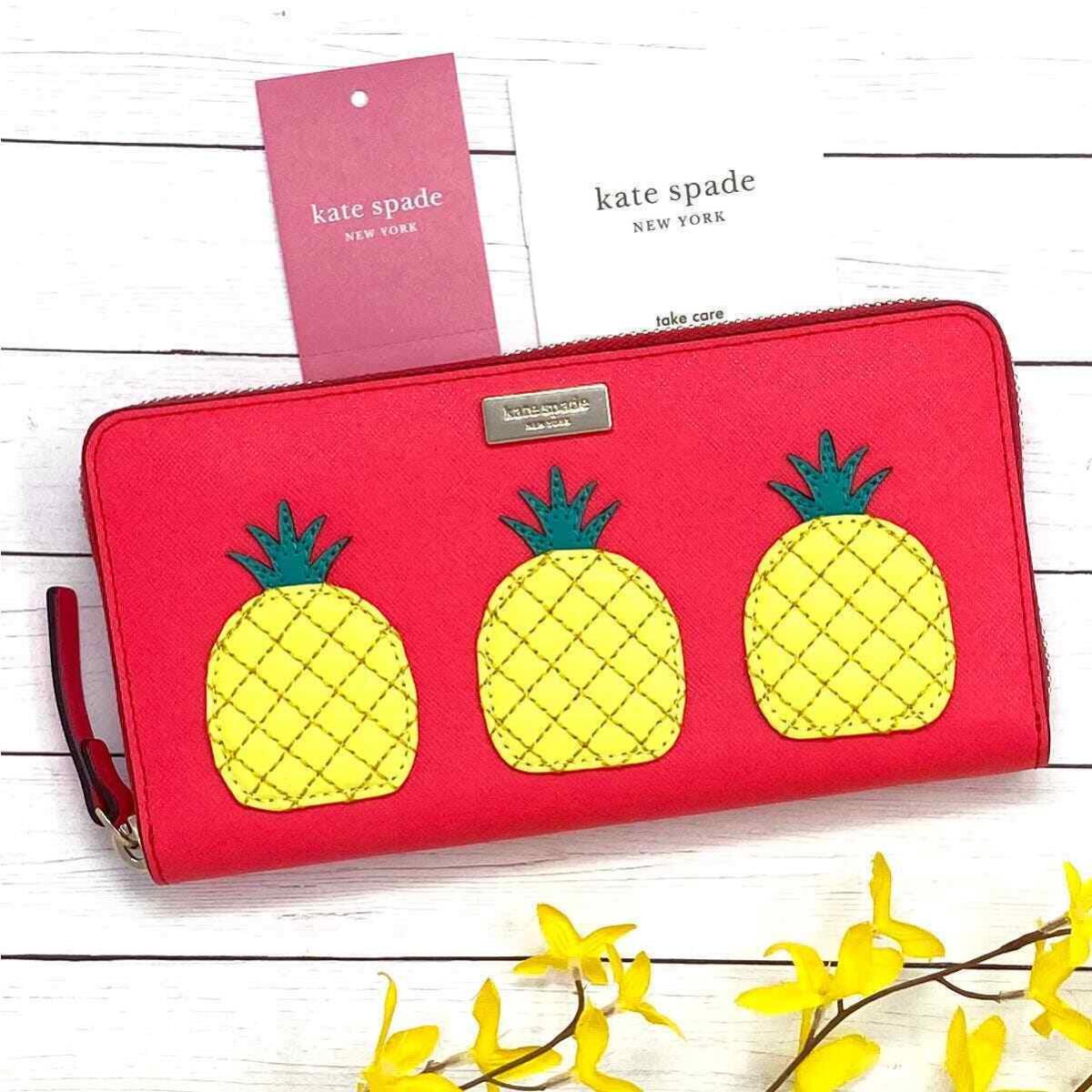 Kate Spade How Refreshing Neda Pineapple Wallet Style wlru2885