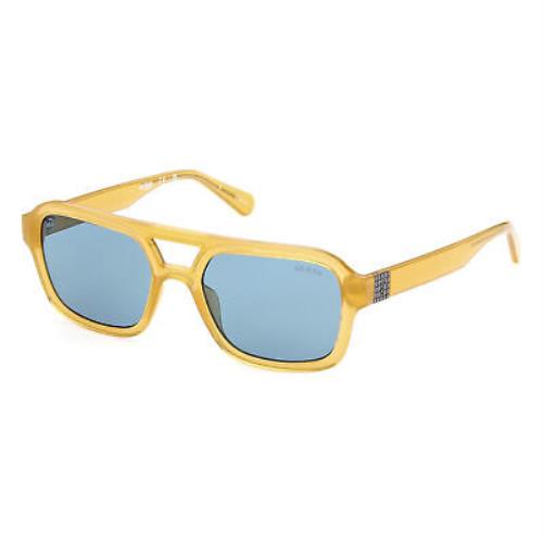Guess GU8259-39V-53 Shiny Yellow / Blue/ Sunglasses