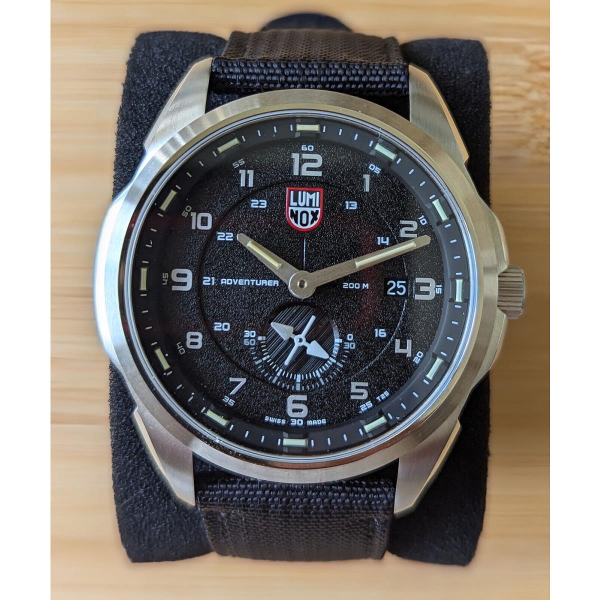 Luminox Atacama Adventurer Sapphire Crystal Black Dial Men`s Field Watch XL.1761