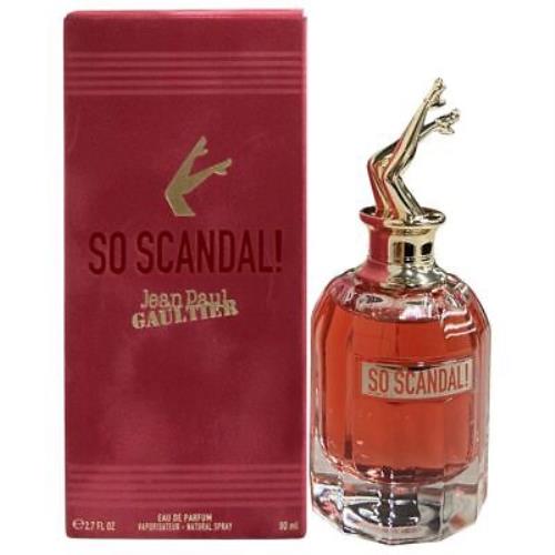 So Scandal by Jean Paul Gaultier Perfume For Women Edp 2.7 oz