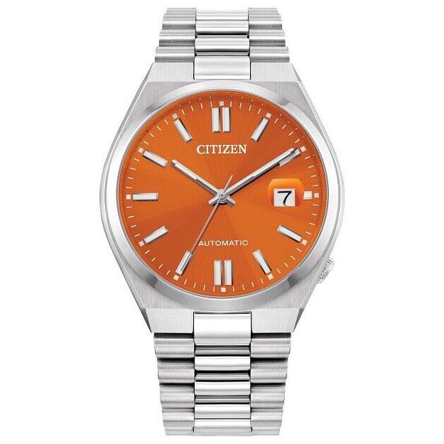 Citizen Tsuyosa Automatic Stainless Steel Orange Dial Watch