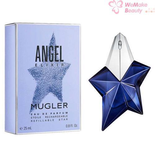 Angel Elixir by Thierry Mugler For Women 0.8oz Eau De Parfum Refillable Spray