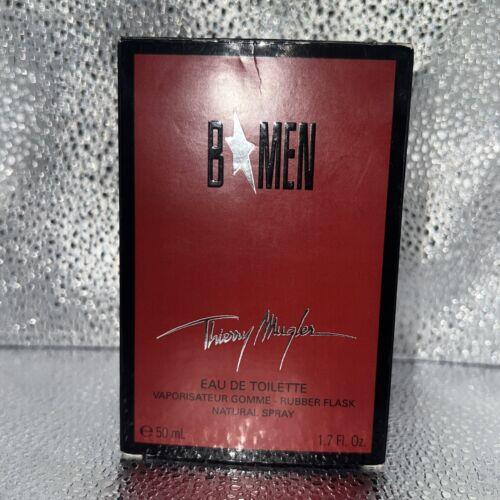 B Men By Mugler 1.7 Edt Rare /