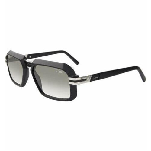 Cazal 8039 Matte Black/grey Green Shaded 002 Sunglasses
