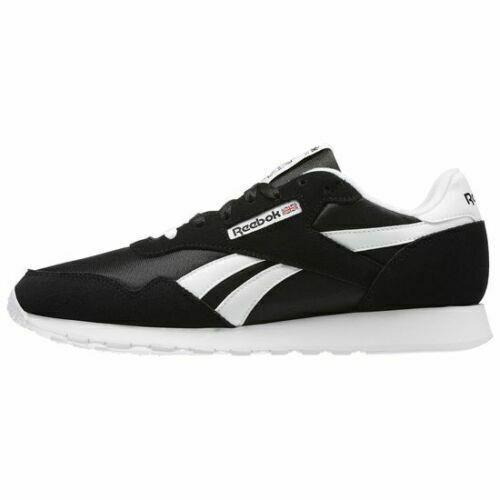 Reebok Royal Nylon Classic Black/white Running Sneakers Men