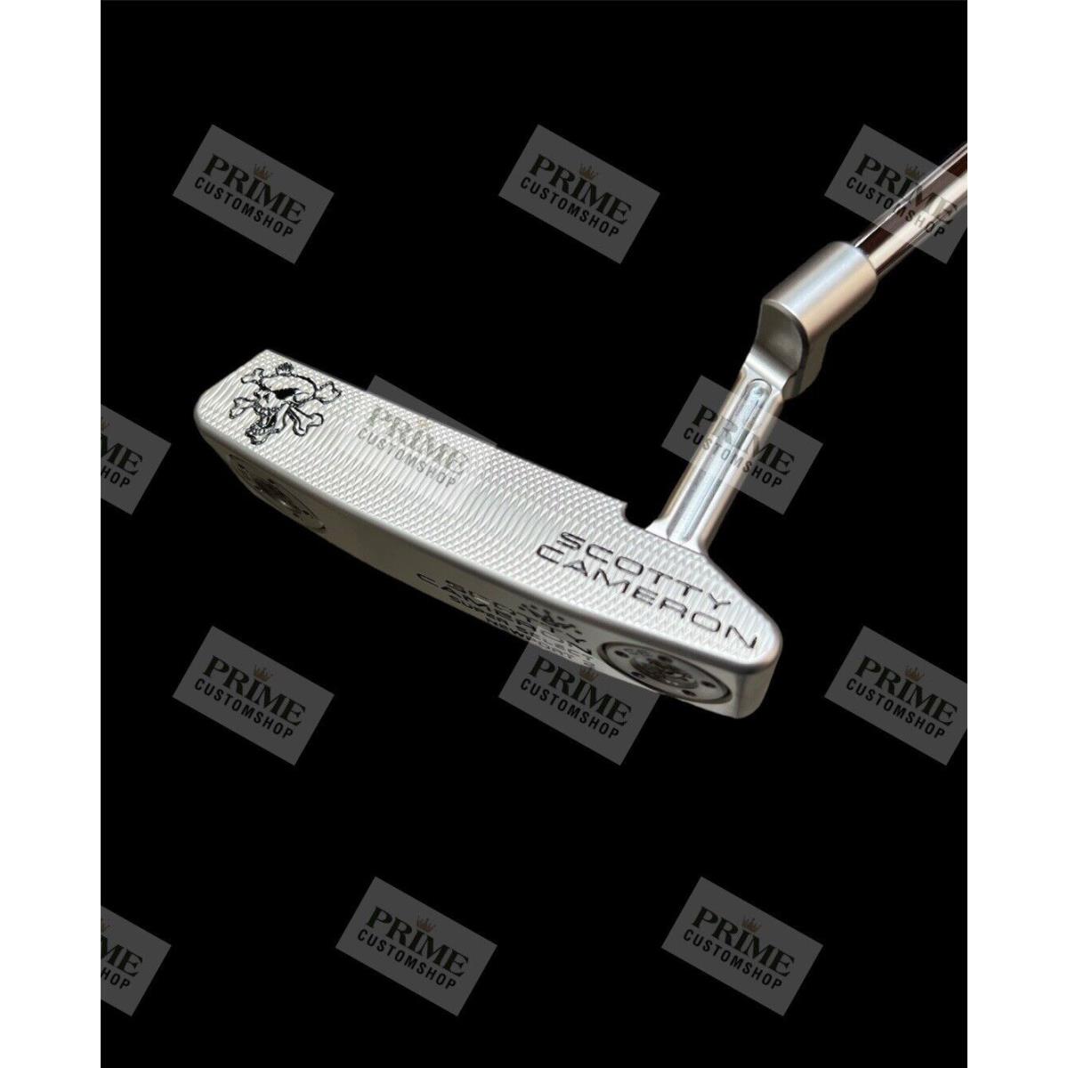 Custom 2023 Scotty Cameron Super Select Newport 2 Putter King Skull Edition