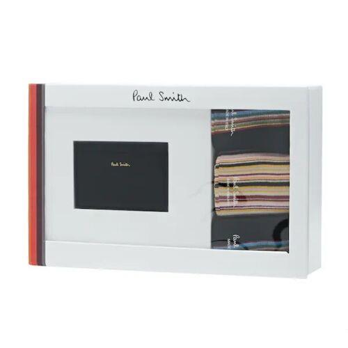 Paul Smith Multistripe Card Wallet Socks Gift Set. Really Nice