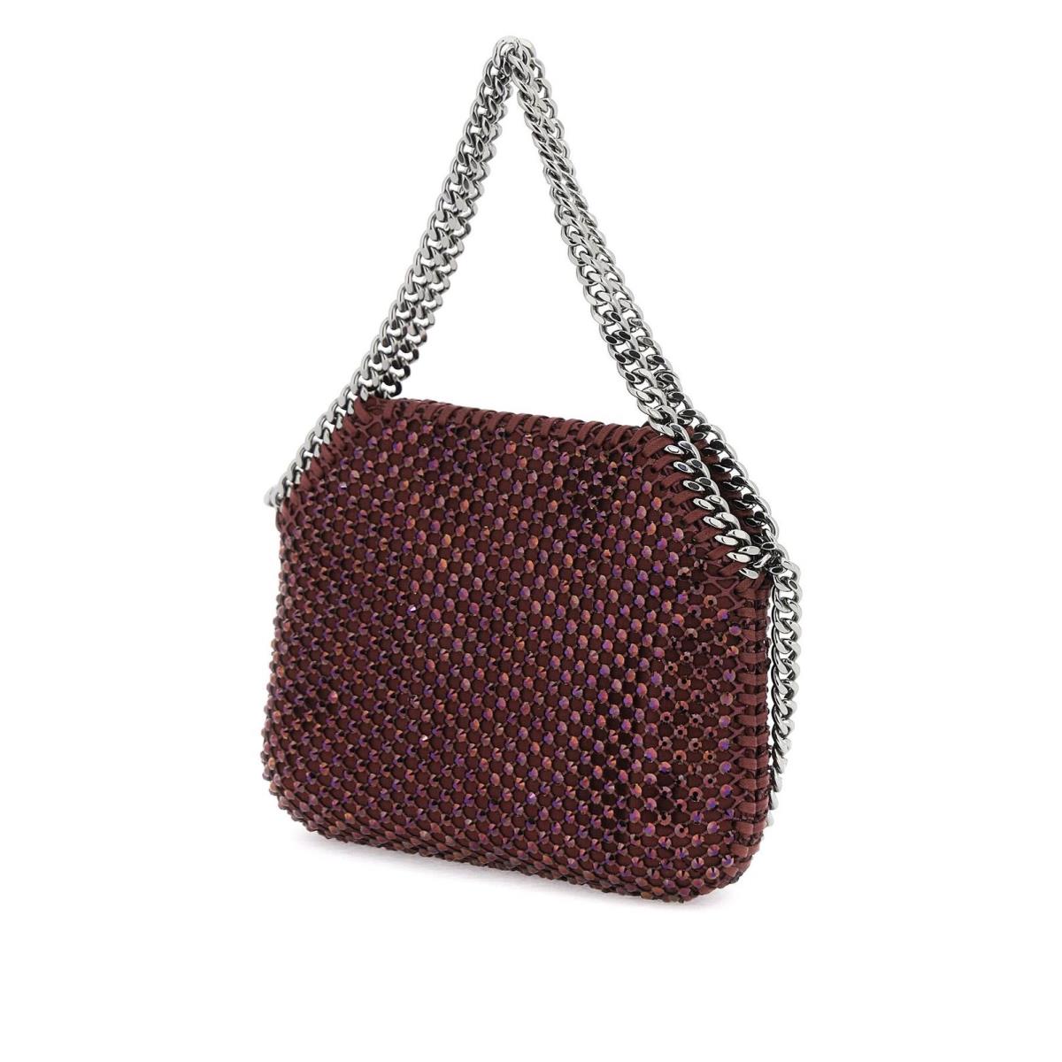 Stella Mccartney Falabella Mini Bag with Mesh and Crystals