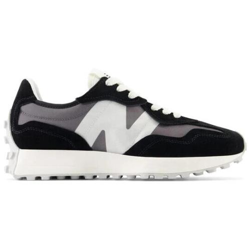 New Balance 327 U327WEM Sneaker Men`s Black Gray Low Top Casual Running NR6721
